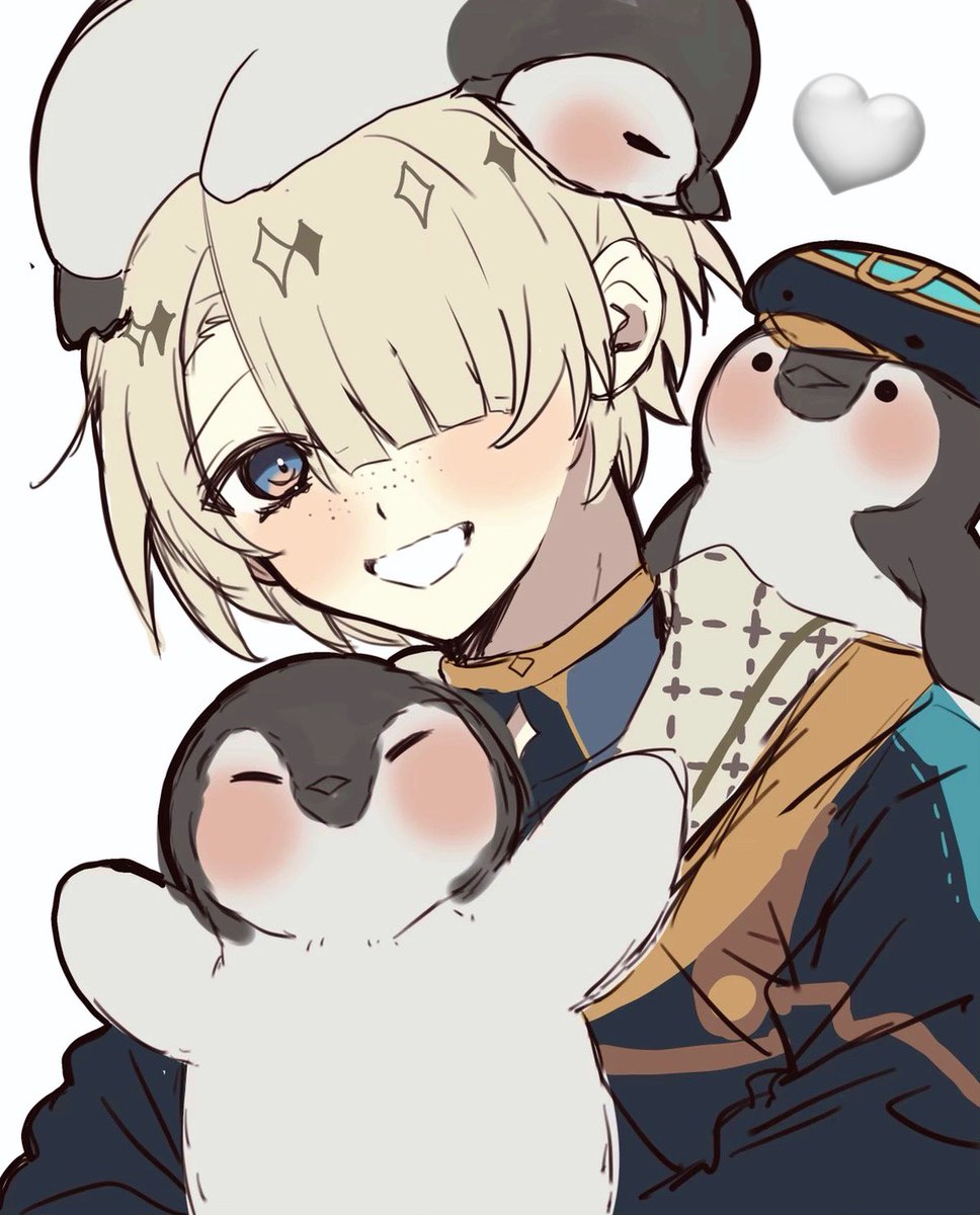 Ameyu___'s tweet photo. #Freminet 
戯れ🐧 https://t.co/2DmGhXPaIw