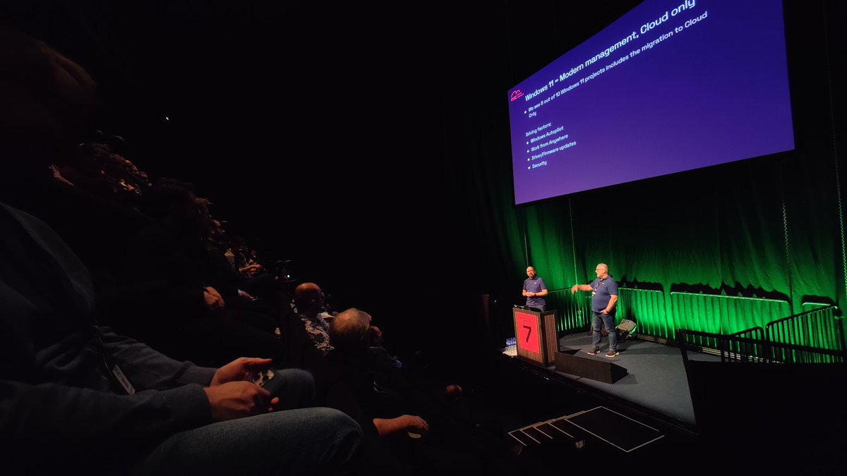 Simon Skotheimsvik | MVP (@sskotheimsvik) on Twitter photo <a href="/ccmexec/">Jörgen Nilsson</a> and <a href="/ronnipedersen/">Ronni Pedersen</a> rocking stage 7 at #nicconf on staying ahead of the game at Microsoft Enterprise Client Management 💪 <a href="/ccmexec/">Jörgen Nilsson</a> and <a href="/ronnipedersen/">Ronni Pedersen</a> rocking stage 7 at #nicconf on staying ahead of the game at Microsoft Enterprise Client Management 💪