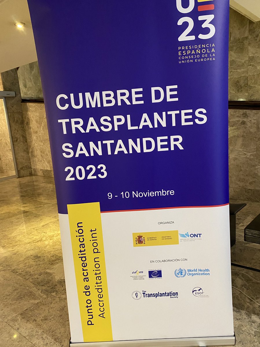 Exciting day in Santander for the meeting on 'Towards Global Convergence in Transplantation: Sufficiency, Transparency, and Oversight.' We are part of crucial discussions shaping the future of transplantation. Let's make a difference together! #ESOTaction