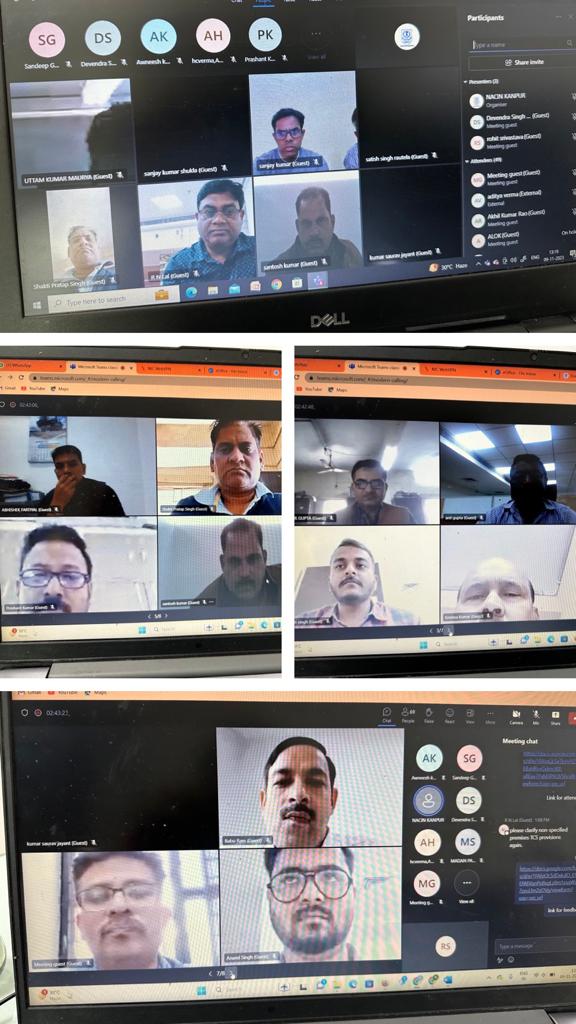 nacincbic's tweet photo. An online session on "GST-TDS/TCS, Electronic Commerce Operator" was organized by NACIN, Kanpur on 09.11.2023. The session was handled by Shri Shashank Mittal, Chartered Accountant, Lucknow  and was warmly received by the participating officers. https://t.co/qwzdxlctVF