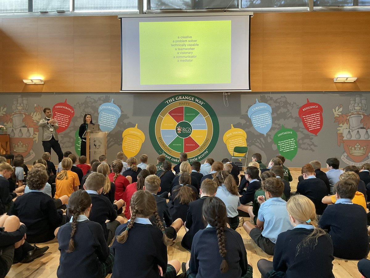 The start of our exciting Year 6 project in collaboration with <a href="/lborouniversity/">Loughborough University</a> and <a href="/glazzards/">Glazzard Architects</a> 
This morning we welcomed Helen and Simon from Glazzard architects to inspire our students and task pupils to design a classroom of the future. 
#architecture #innovation
