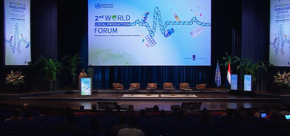 JoyPhumaphi_'s tweet photo. I had a great honor to give a key note address at the 2nd World Local Production Forum in Netherlands.
We need to work with financial institutions, private sector for strategic investments on zero carbon manufacturing across Africa.
Session re-cap▶️https://t.co/QKXvfBGxRp
#WLPF https://t.co/3bVmOIace6