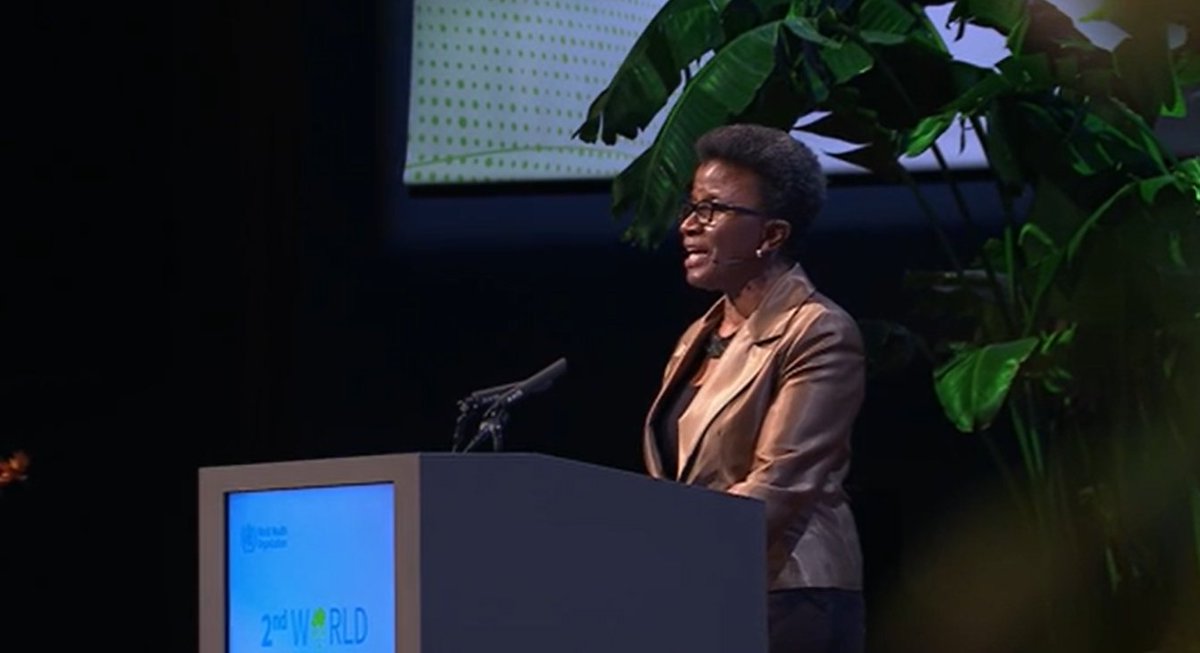 JoyPhumaphi_'s tweet photo. I had a great honor to give a key note address at the 2nd World Local Production Forum in Netherlands.
We need to work with financial institutions, private sector for strategic investments on zero carbon manufacturing across Africa.
Session re-cap▶️https://t.co/QKXvfBGxRp
#WLPF https://t.co/3bVmOIace6