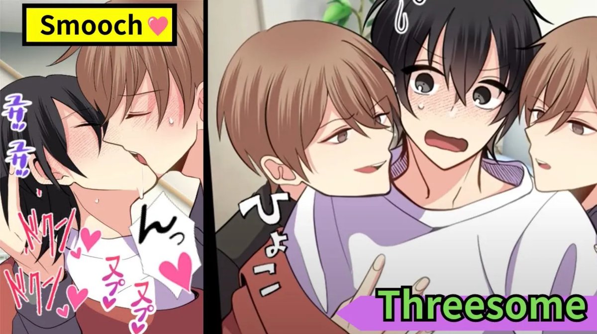 BLdiary_global's tweet photo. #BL #SomaHinata #voiceover  
What!!! How can this happen?
Having two boyfriends at the same time?
https://t.co/3MwYfrKreF

#bl #love #boylove #dammy #yaoi #kiss #summer #Ice #lick #couples #CoupleGoals #video #manga https://t.co/gvqIcPtWzH