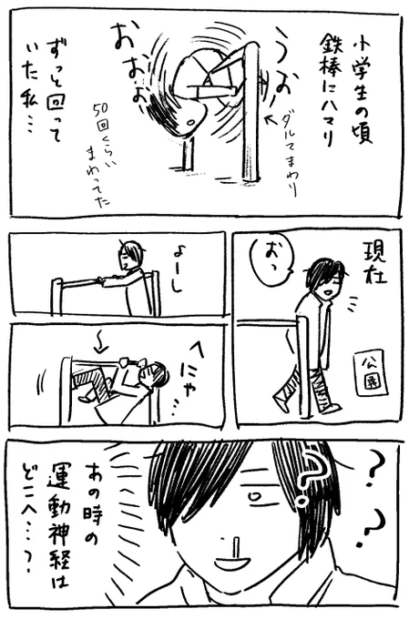運動神経というか筋肉か