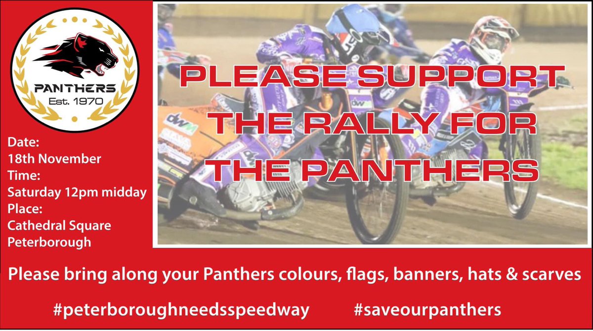 Save Peterborough Panthers tweet media