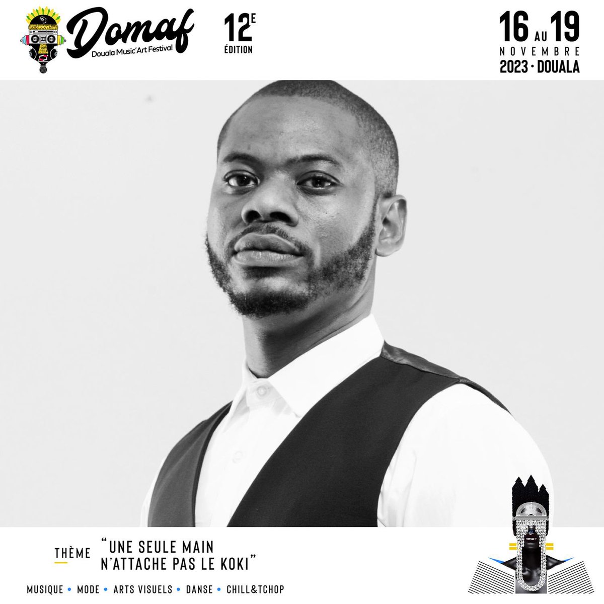 «Une seule main n’attache pas le koki»

LOGMUSIC représenté par son DG <a href="/CapiCoolstyle/">Capitaine Coolstyle</a> sera présent pour la prochaine édition du <a href="/domafest/">#Domaf #14</a> du côté de Douala - CAMEROUN 🇨🇲 

#DOMAF #LOGMUSIC