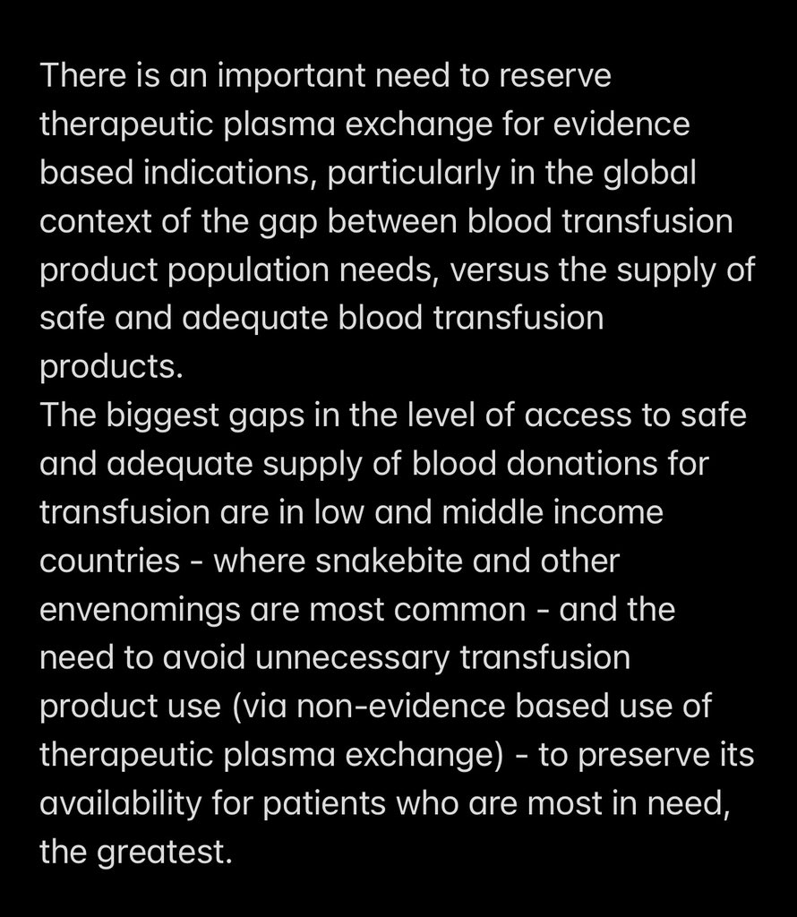 Fantastic morning presenting at the Asia Pacific Association of Medical Toxicology 2023 conference, and hearing from others invested in the rational use of therapeutic plasma exchange. Grateful for the invitation to speak #apamt #transfusion