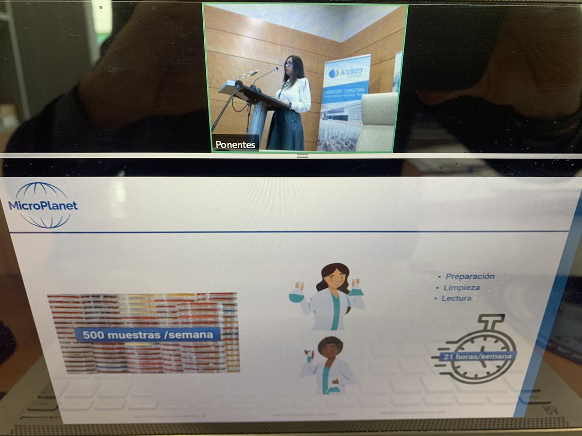 LuisMGallego's tweet photo. Jornada #Calidad y #SeguridadAlimentaria #Valencia y #Online 

#JornadasAnaliza

#Innova Tradicionalmente
 Jessica Carolina Pernia Villareal. Especialista de Producto BIOCIENCIAS. MicroPlanet Laboratorios @microplanetpsl 

#ParaAprender https://t.co/ONr8IpWrVY