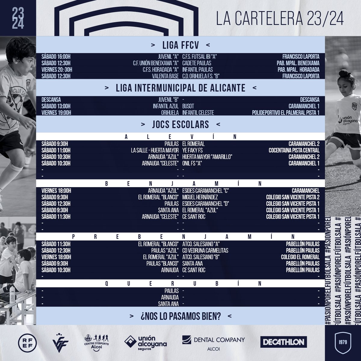 🎓 La Filosofía &gt; La Cartelera del fin de semana para nuestrxs pequeñxs ⚽🩵. Disfrutad 🥰🫶🔜

📲 635 56 97 06

💡La Filosofía 👉 Colegio &gt; Entorno &gt; Fútbol Sala

#PasiónPorElFútbolSala