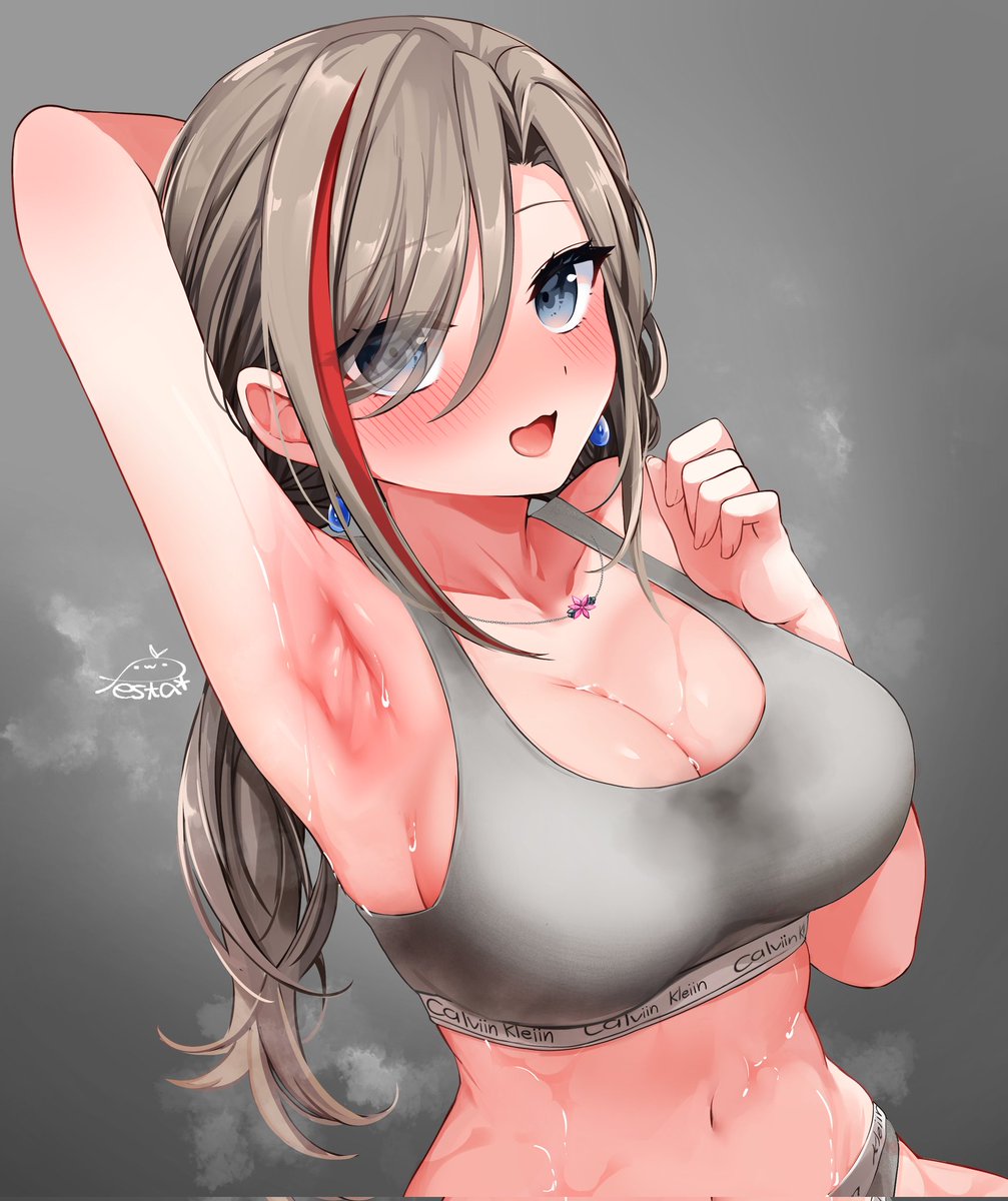 #いい腋の日 
下着差分を添えて 