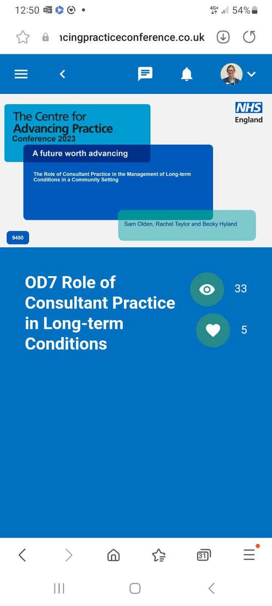 homefirstANP's tweet image. Looking forward to #AdvancingPractice2023 day 2 conference and have time today to really listen in 👏🙌 excited our poster is in top 10...please vote!! Listen to my lovely colleagues @BeckyHyland3 @samolden1 and their presentation on demand #consultantpractice @WiltsHC_NHS