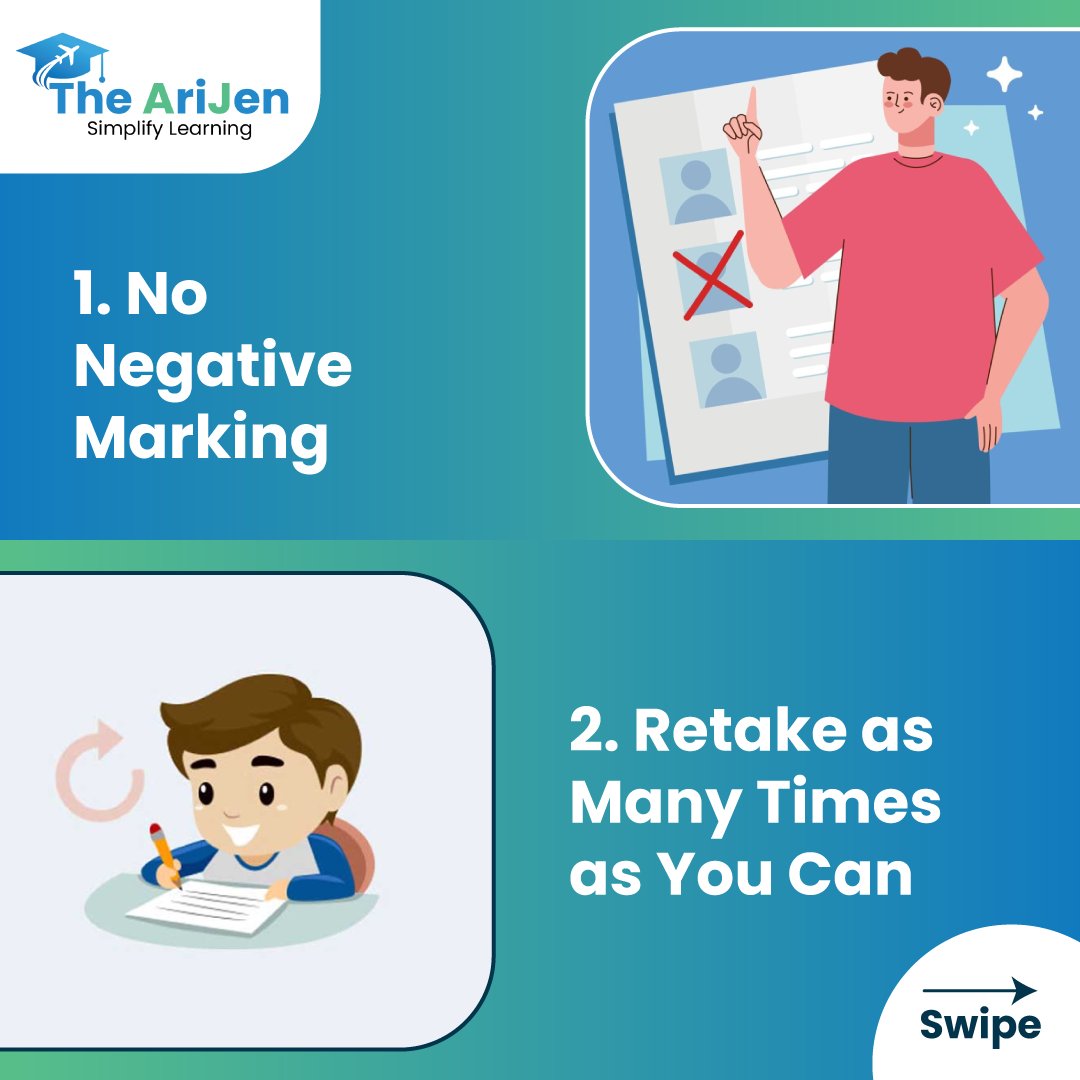 the_arijen's tweet photo. Navigate your academic journey with the #SAT!
Swipe to unveil the benefits - apply widely, retake freely, and unlock scholarship opportunities!
#satbenifits #satimportance #benifitofsat #SATSuccess #ArijenSATApp #satexam #satprepclass #satapp #bestsatapp #downlodasat https://t.co/cMJAtAYte0
