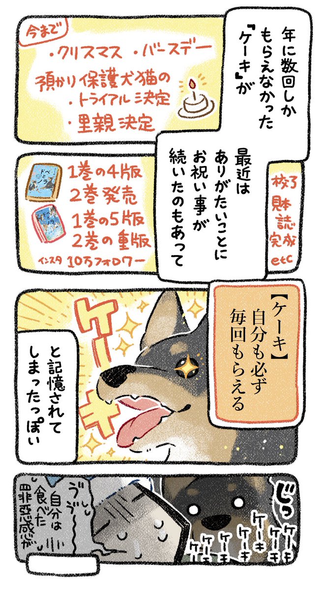 トリートorトリート(圧)
#漫画が読めるハッシュタグ #犬漫画 