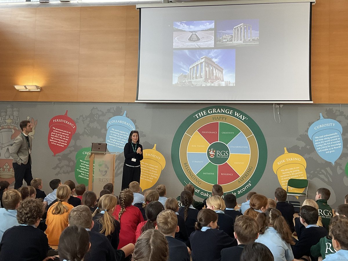 Bringing in the inspirational Helen and Simon, architects from <a href="/glazzards/">Glazzard Architects</a> who are inspiring our Year 6 pupils from <a href="/RGSTheGrange/">RGS The Grange</a> and giving them an insight into the life of an architect. Huge fan of opening up the classroom and bringing in professionals from a range of industry.
