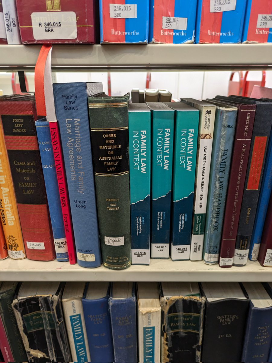 Do you find yourself in need of a Family Law textbook on UCD campus? #familylawincontext on the library shelves now. @ClarusPress @deirdremcgowan