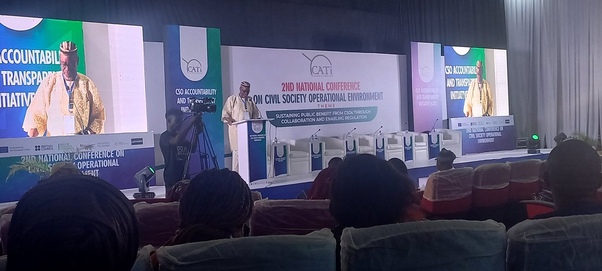 Joytonex's tweet photo. Civil Society Organization (CSO) in Nigeria is over regulated. What CSO needs is self-regulation @otiveigbuzor
#CSOConference2023 https://t.co/4DSVpEJMI5