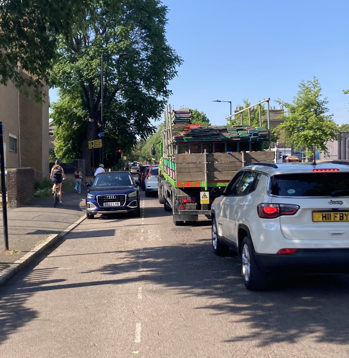 Cycleway, my arse! @issaddlethereis.bsky.social tweet media