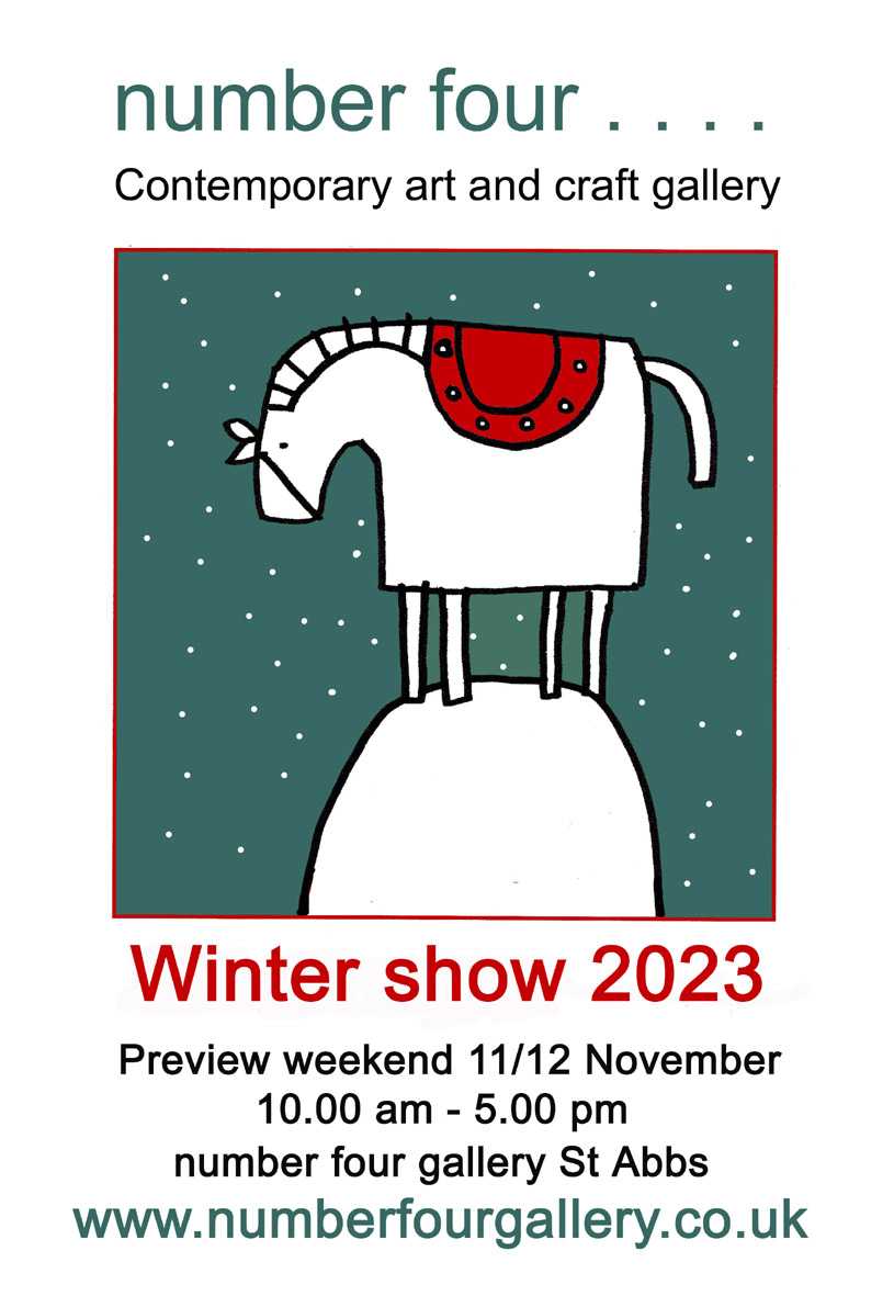 annbates15's tweet photo. I'm delighted to exhibit my hand built vessels and tiles in the #Winter exhibition at #NumberFourGallery, St Abbs TD14 5QF alongside other talented artists and makers. https://t.co/icBV4WgqC2