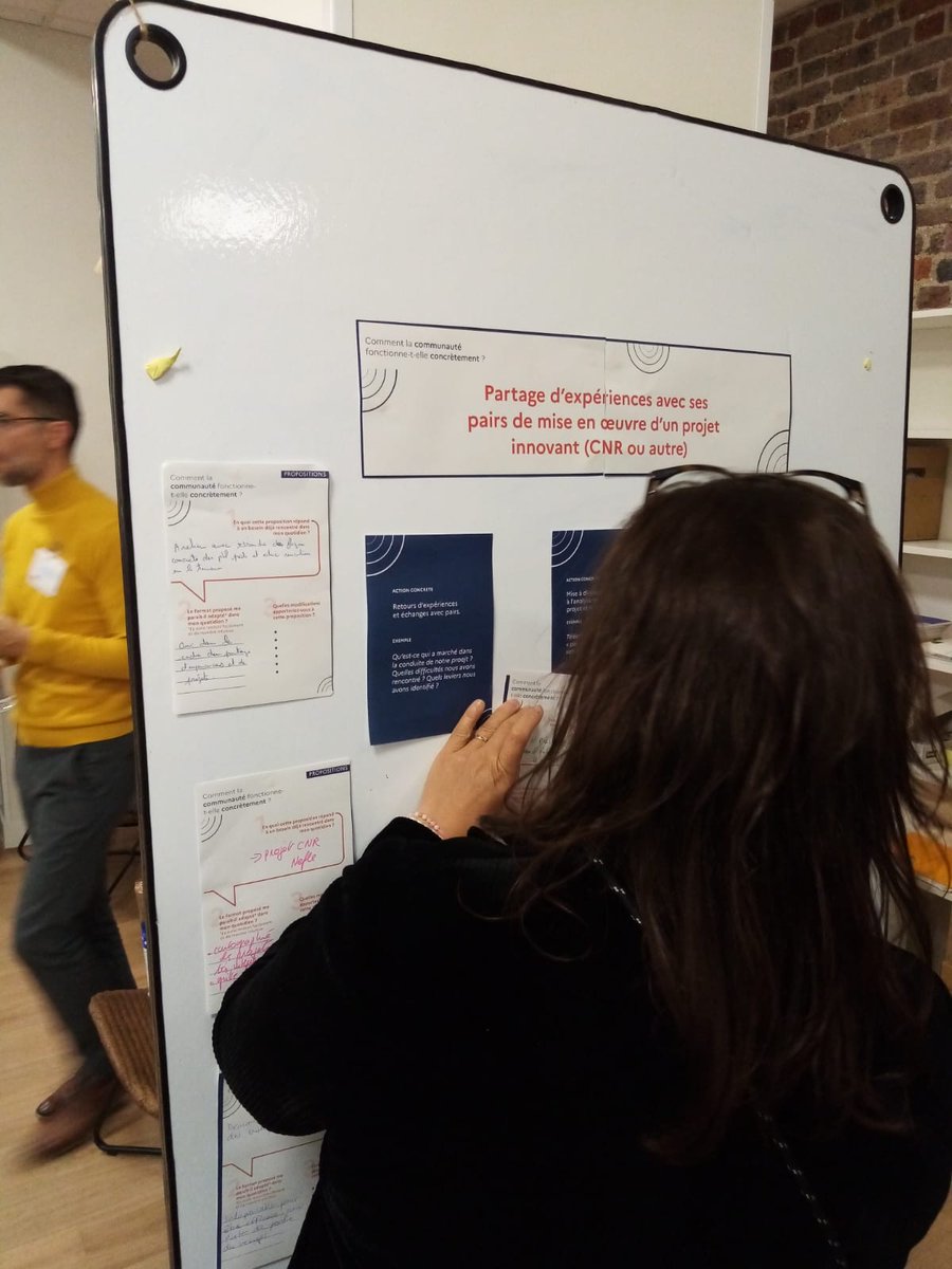 BongrandV's tweet photo. #CNR #NEFLE #Lab110bis
🛠️Séance d'intelligence collective autour de la création d'une communauté 💻CNR NEFLE- Innovation au @lab110bis en faveur des communautés qui se sont lancées, se lancent ou projettent de se lancer dans l'aventure !
@AcCreteil https://t.co/GerLKdKwbT