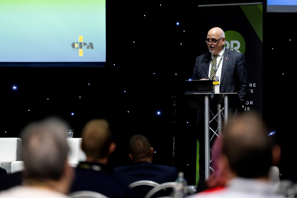 Our Chief Executive Stu McInroy starts off the <a href="/CPA_Planthire/">Construction Plant-hire Association (CPA)</a> #conference #CPAConference2023