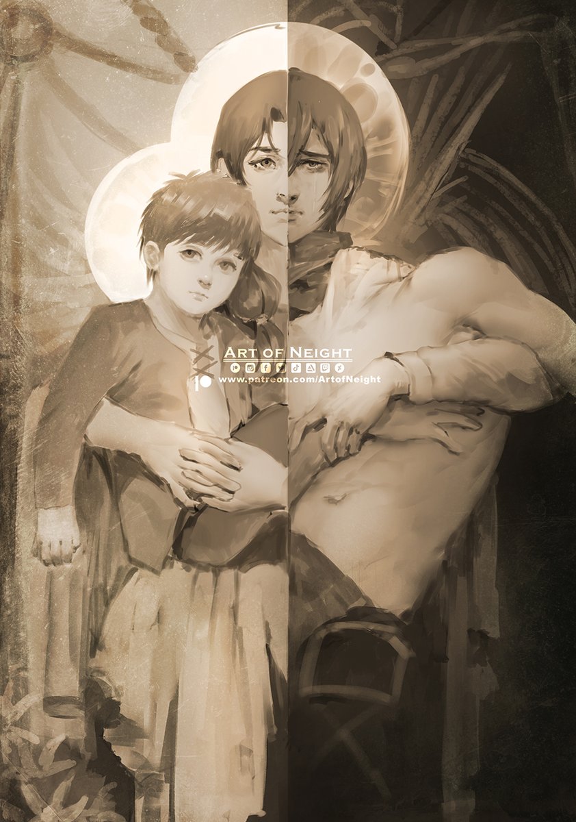 ArtofNeight's tweet photo. "To the boy who sought freedom, farewell"
#AttackonTitanFinalSeason https://t.co/kuieEnRLWh
