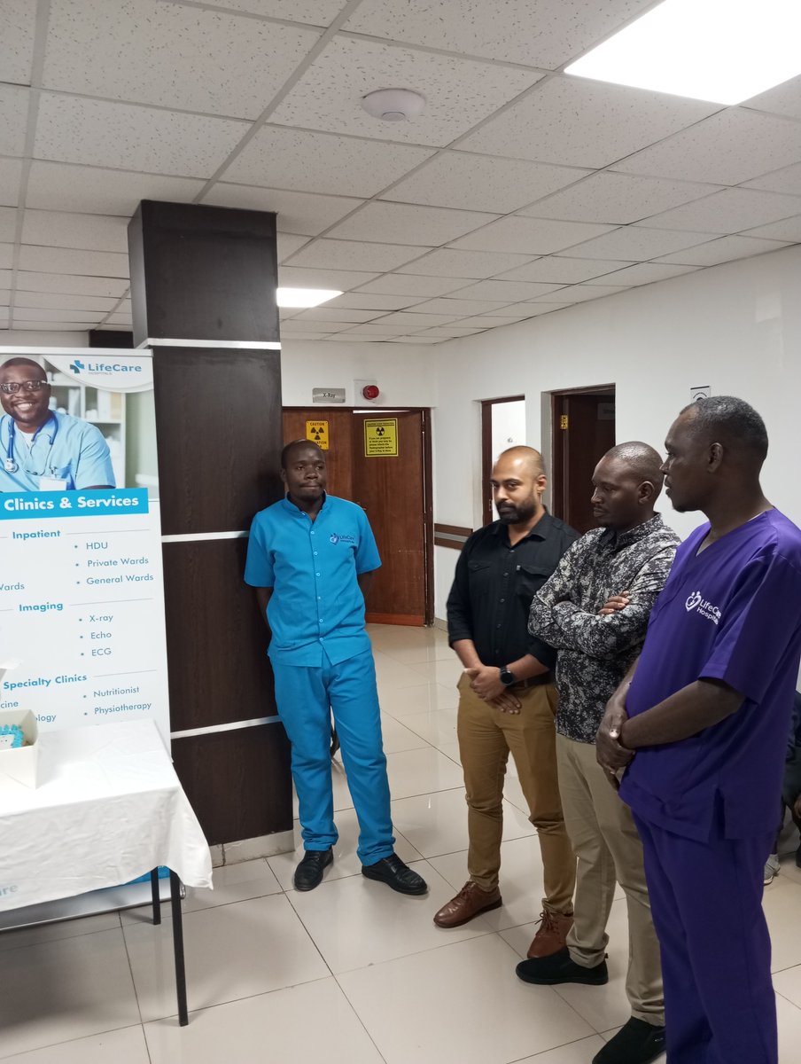 LifeCareKenya's tweet photo. Shining the spotlight on our healthcare champions! π
LifeCare Hospitals, Bungoma, marked World Radiographer Day, a testament to their unwavering commitment to promoting good health. π₯
#RadiographerDay #HealthcareDedication #ChampionsOfWellness https://t.co/uCNuhfp3Uj