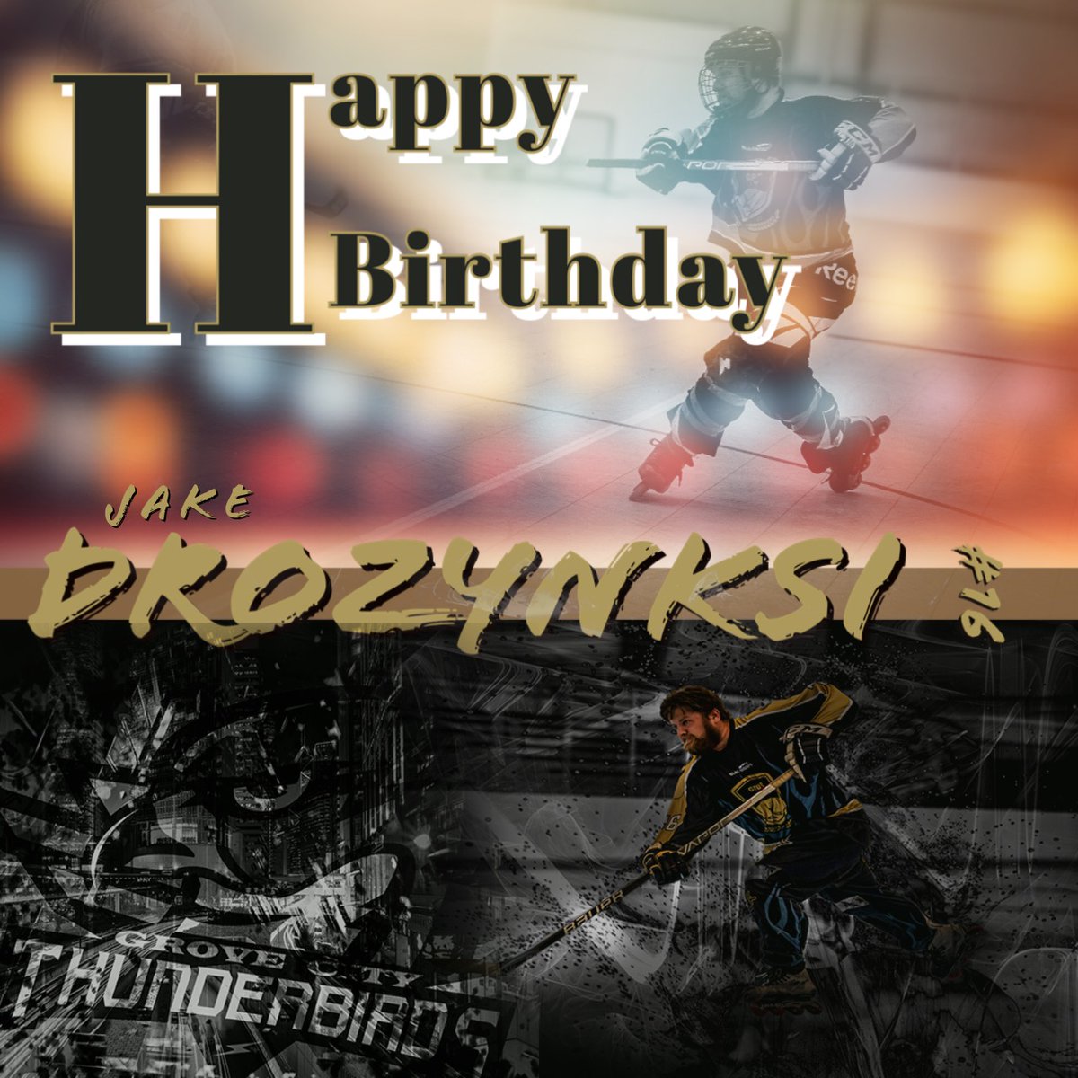 Happy Birthday to the Visionary behind Grove City Hockey, Jake Drozynski!