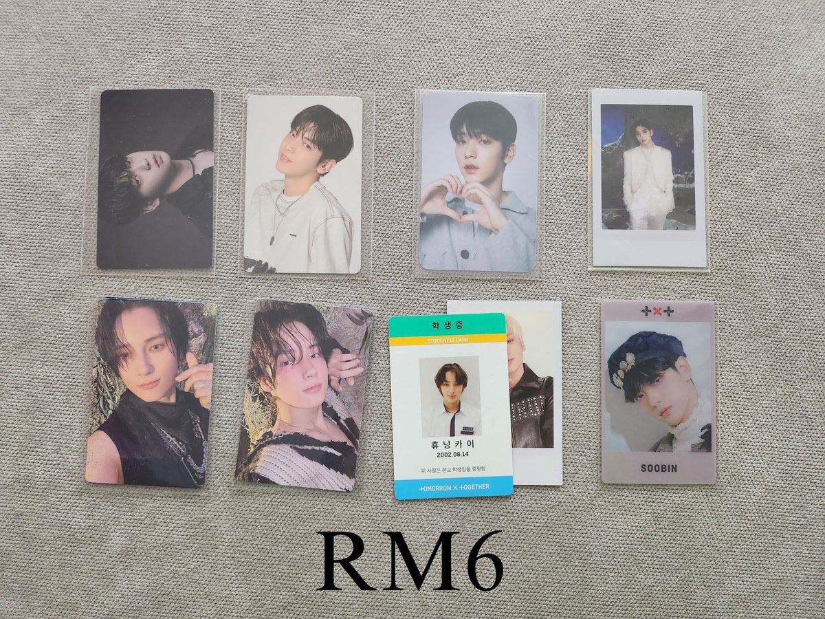 binniestarshop's tweet photo. WTS TXT, BTS, &amp; NewJeans Items

Price range from RM 3-55 based on the pictures.

🎀 Local postage RM10 (WM) and  RM15 (EM)
🎀 Comment or DM to claim (do comment after DM, worry if it's not popping out in my notication)

#pasartxt #pasarNewJeans #pasarBts #taehyung #soobin #haerin https://t.co/SiRDgYbYij