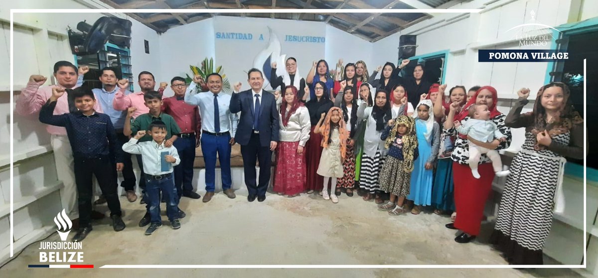 lldmbelice's tweet photo. En la cuna de las Montañas Maya, Pomona Village es la capital de los productos cítricos. Allí también florece la Iglesia del Señor con la fe gloriosa que ha sembrado en sus corazones el Apóstol de Jesucristo.

#LLDM  | #ElAmorNosUne | #LLDMBelice | #Seguimosadelante https://t.co/4YFKPuImQb