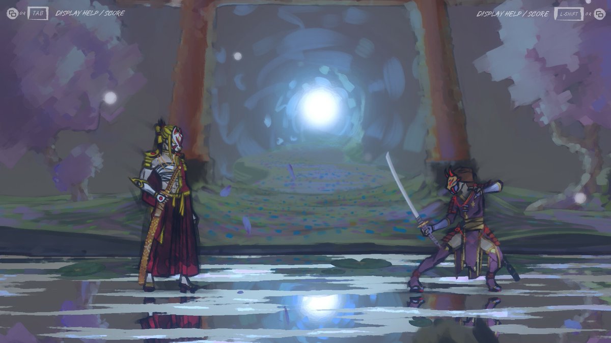 小野塚小町 「緊張感あふれる武士道剣戟アクション『Sclash』日本語化!オンラインモード実装」|⚡Game*Spark⚡のイラスト