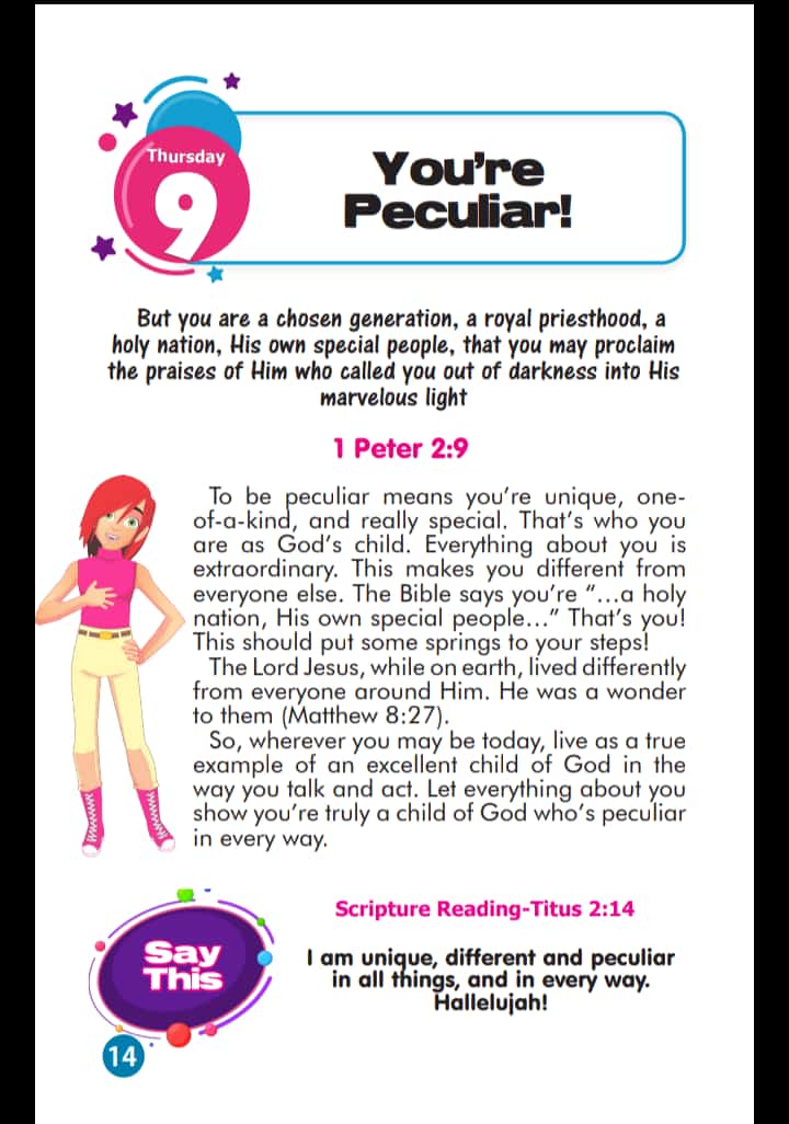 thejudek's tweet photo. Does your child know about our daily kids devotion. Read Rhapsody for early readers today. https://t.co/N8qrCw5fIL