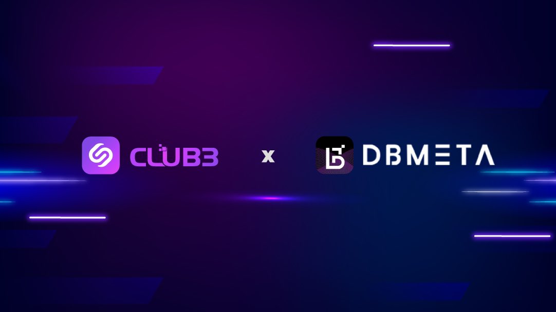 🚀We are officially partnering up with <a href="/DBMETA_OFFICIAL/">DB NETWORK</a>!
👉DBMETA is building a #Metaverse ecosystem secured by every person in the world, enabling the real economy with $DBM.
🔥Stay tuned for our collab #Giveaways next!