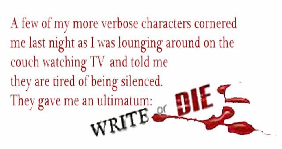 WriteTheWriter's tweet photo. They say to focus on your characters. What about when your characters start focusing on you?! 😳
#WritingCommunity #CrimeFiction #Suspense #Thriller #MurderMystery https://t.co/uonqfRzi9W
