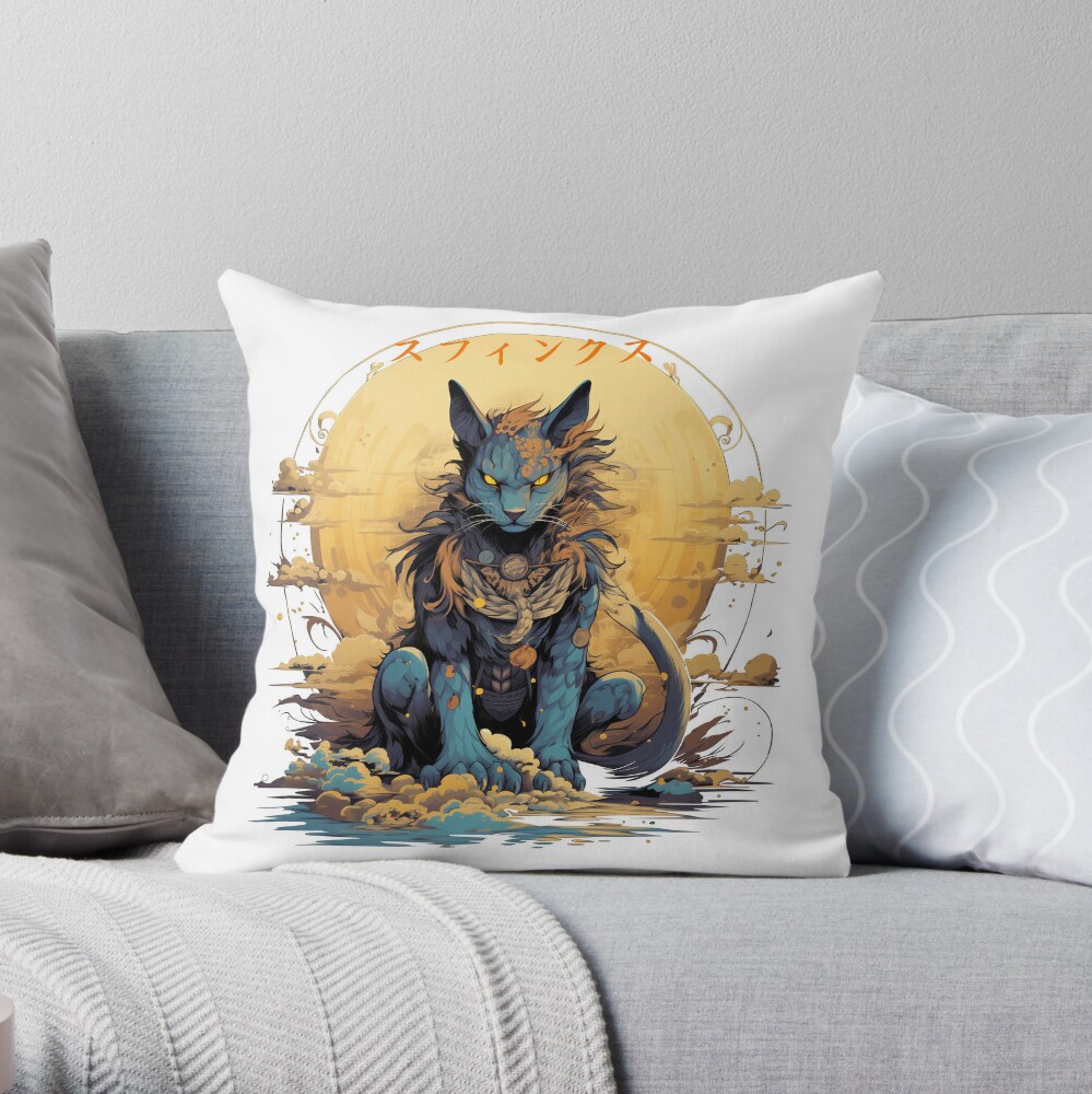 WFirefighting's tweet image. Sphinx 
Considered a monster in Greek mythology, the Sphinx will ask questions. with a lost human who found it If you can't answer the question The unfortunate human will be killed.
redbubble.com/shop/ap/154648…