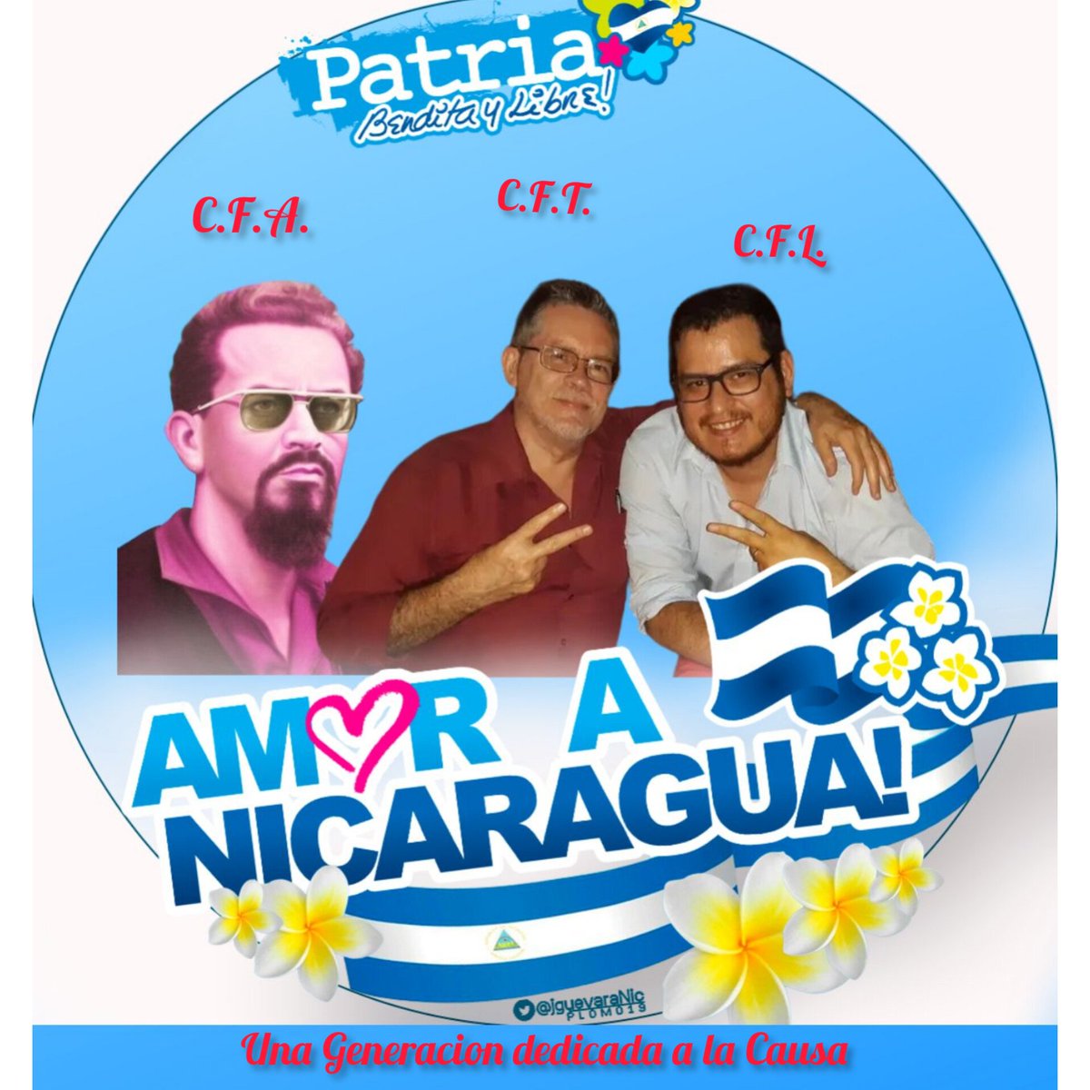 <a href="/MayagnaW/">Mayagna Warrior</a> 
<a href="/Nayocontrabando/">Nayo Contrabando</a> 
<a href="/Hijadelmaiz27/">Hijadelmaiz27 🖤</a> 
<a href="/kamikaze89994/">KAMIKAZE DEL FRENTE</a> 
<a href="/Kassannica/">Kassandra</a> 
<a href="/Katilieva/">La Katyusha ⛤🇧🇬🇳🇮</a>
<a href="/Cachorro79Nic/">Cachorro 79Nic</a> 
Una Generacion dedicada, en #Nicaragua muchas familias seguimos los Ideales de Sandino, y contribuimos a las transformaciones, sociales, comunitarias