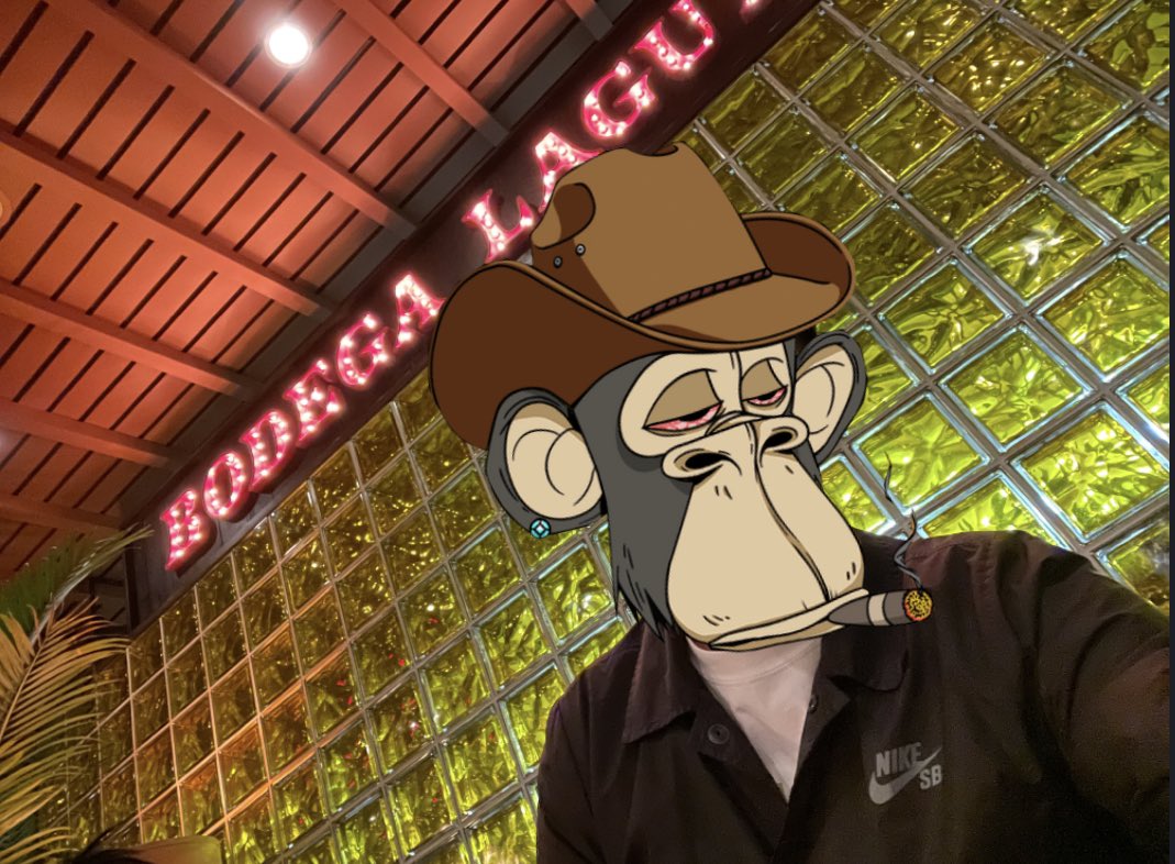 288gang's tweet photo. Everywhere I look reminds me of you. #bodegablues #ApeFestHK #madebyapes https://t.co/14rz3TVGXU