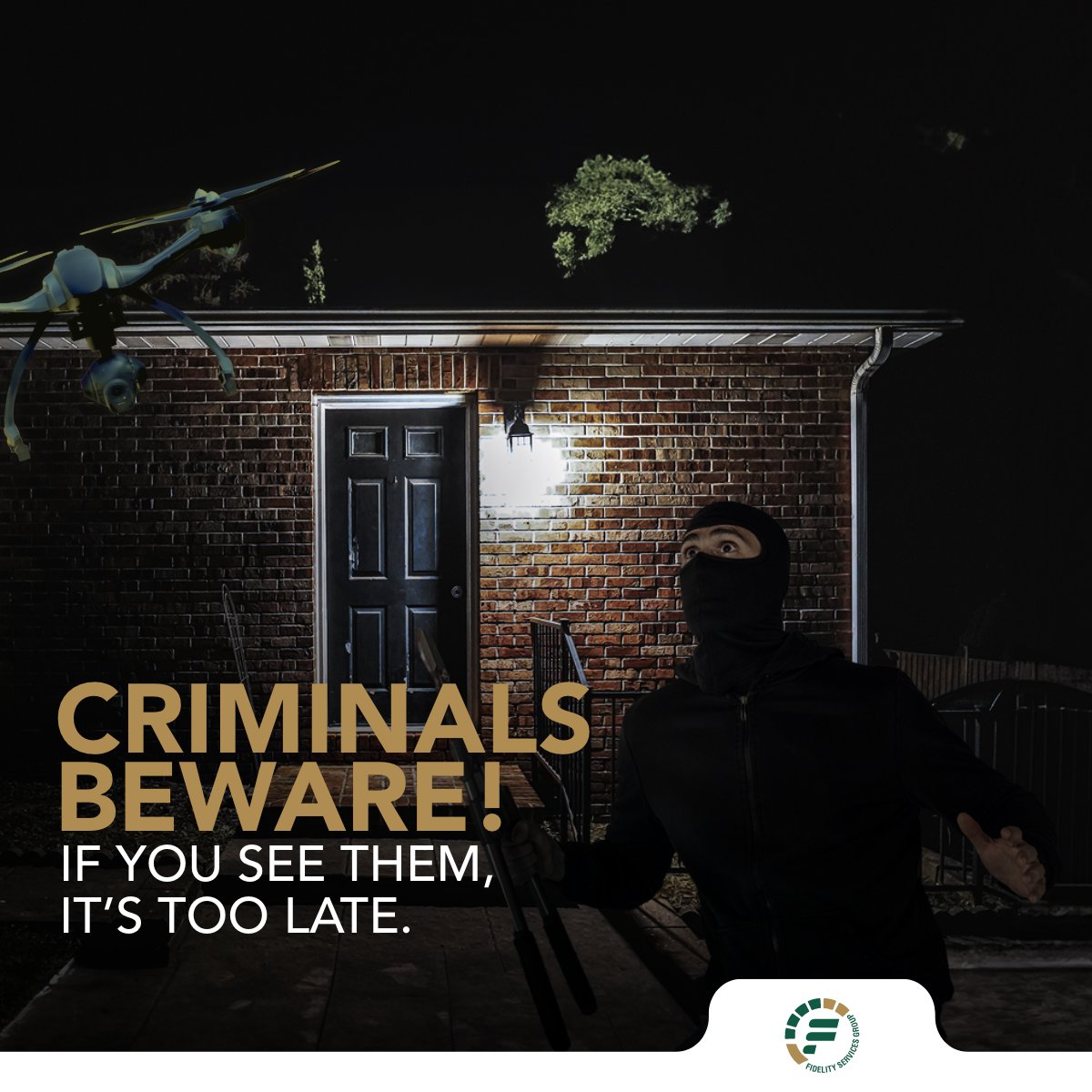 Fidelity_Secure's tweet photo. Tactical aerial surveillance gives us the edge over criminals
#FidelityDrones #TacticalSecurity #AdvancedTech https://t.co/TuogXnIaTr