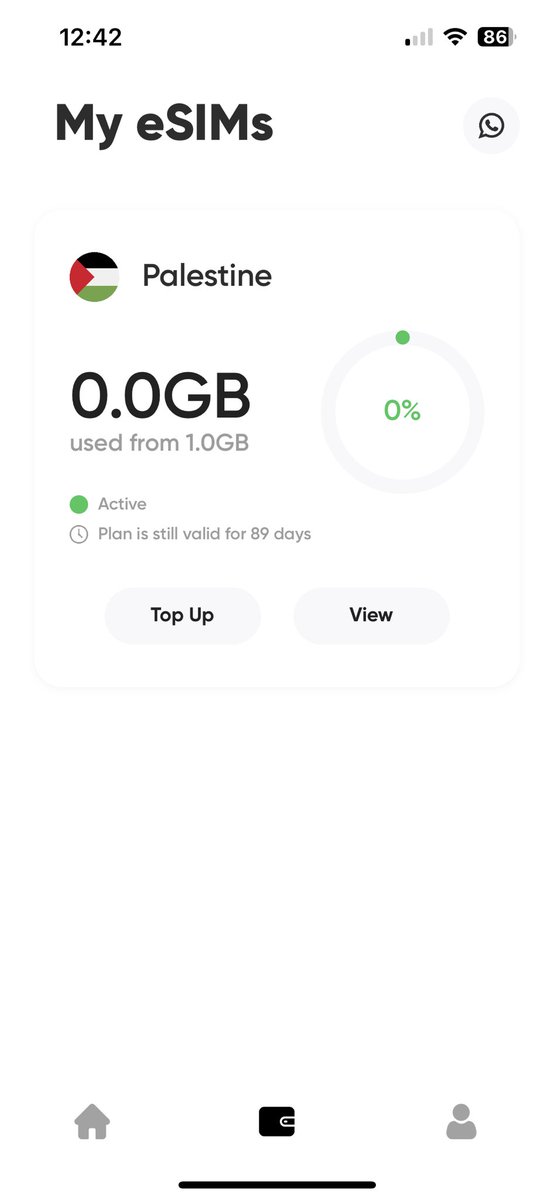 busanonni's tweet image. Alhamdulillaaah.. ngeliat ini sambil nangis soalnya e-sim nya udah digunain di Palestine. Ya Allah semoga hal kecil ini bisa membantu mereka dan jadi saksi nanti di akhirat aamiin.