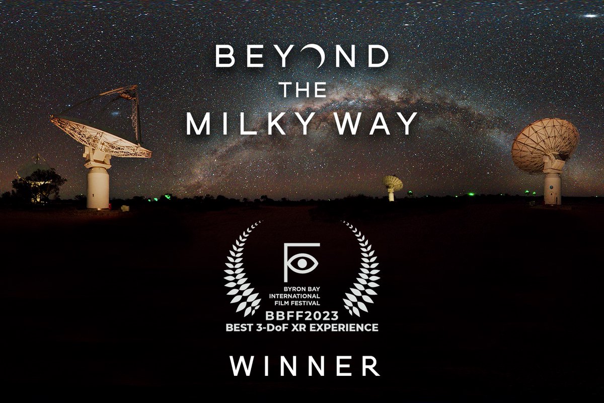 Honoured to announce that we've clinched the Best 3 DOF Experience award at the 2023 Byron Bay Film Festival! A massive shoutout to our stellar team and everyone involved in making this mind-blowing documentary a reality! #VRfilm #BBFF2023 #byronbayfilmfestival