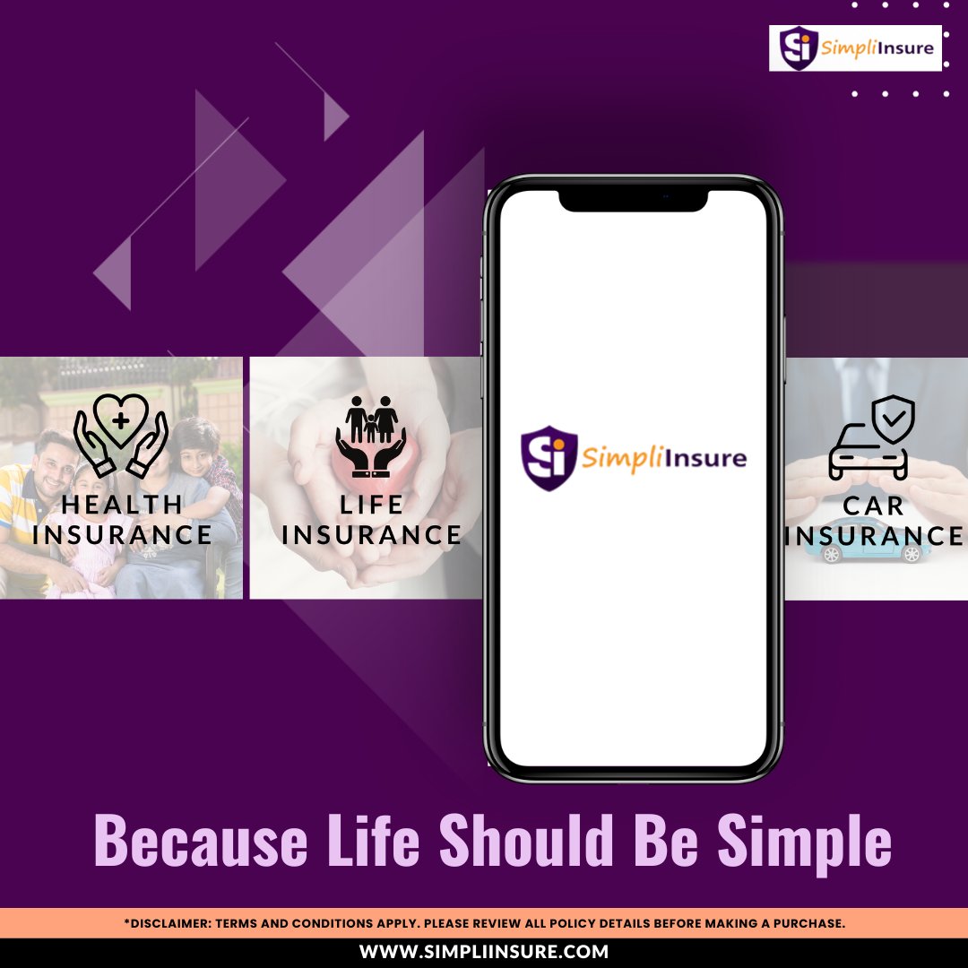 SimpliInsure's tweet photo. We believe in simplifying life by offering #futureready #insurancesolutions.

We streamline the process to make it easy for you to protect what matters most – you and everything that matters to you.

#futurereadysolutions #SimpliInsure #BecauseLifeShouldBeSimple https://t.co/6ktHXm6A8w