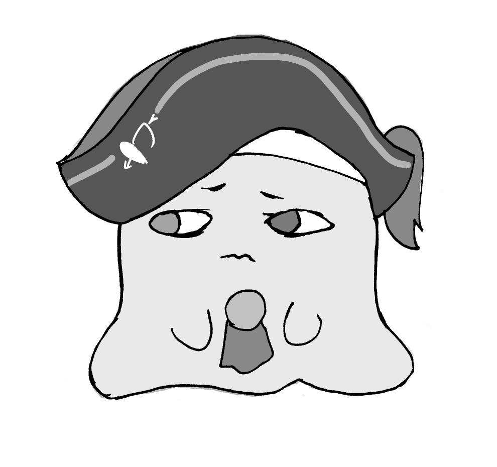 アンニュイなもちぽよせんちょのフリーアイコンです。