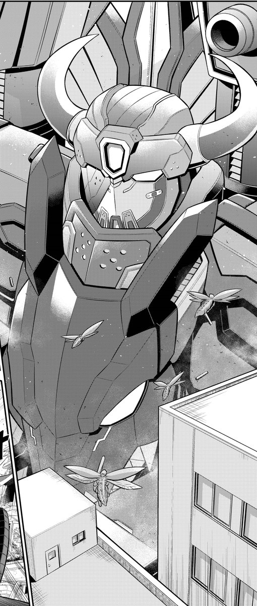 本日発売の月刊少年ガンガン12月号に"戦隊レッド異世界で冒険者になる"の32話が載っとります。  単行本第⑥巻発売記念センターカラーです‼
