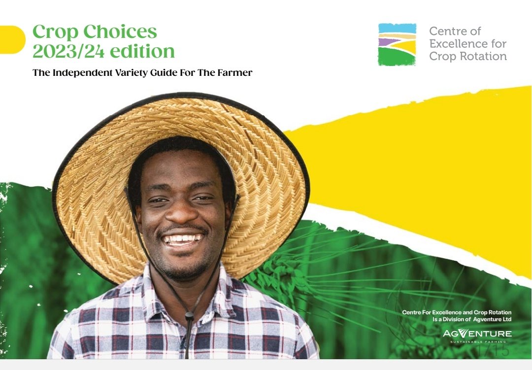 David_Agronomy's tweet photo. Crop Choices Variety Guide can now be found online. Completely independent trial info on varieties of wheat, barley, maize, peas, sunflowers and canola: https://t.co/P2dQBbJ1W7 https://t.co/sPaY0xcL5i