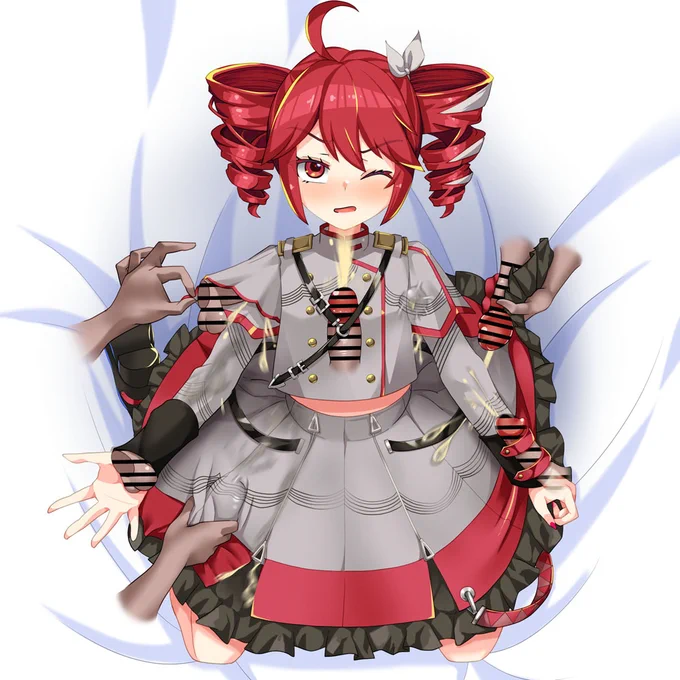 skeb納品いたしました! テトちゃん着衣プレイです(n*'ω`*n) いつもリクエストありがとうございます! #Skeb