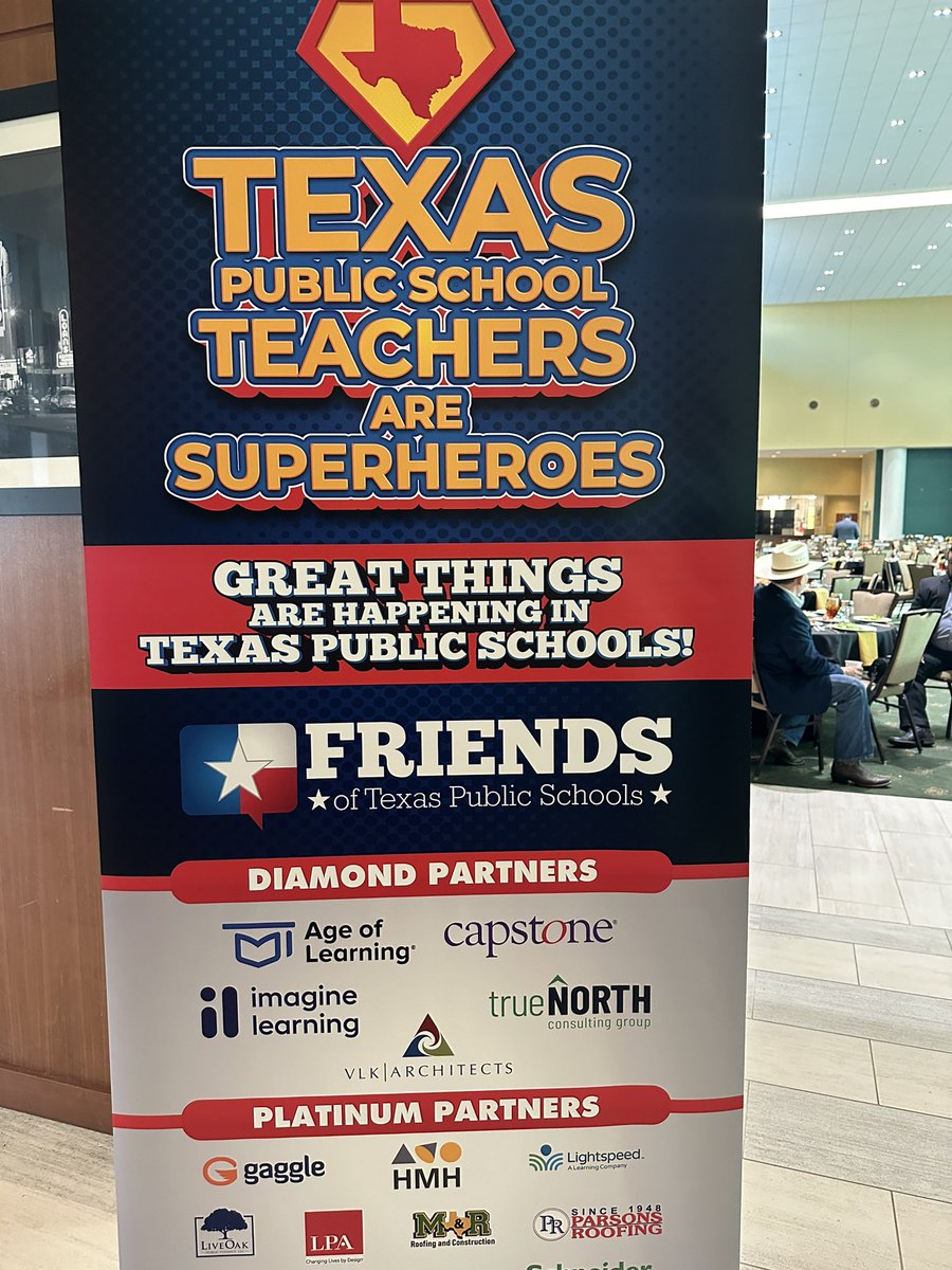 jcostilla's tweet photo. Enjoyed recognizing great leaders and celebrating Texas Public Schools at @FRIENDStxps Gala 2023. #FOTPS @CapstonePub https://t.co/xFCDfQB3E2