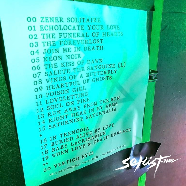 Setlist_me's tweet photo. #ColecciónSetlistme
El #AfterHell continuó en Guadalajara de la mano de Ville Valo en el @GuanamorTeatroS
Te compartimos el #Setlist de su show.
Presentado por: Hell and Heaven Open Air @HHOpenAir
@AlterEgoShows https://t.co/aCvx66fyaf