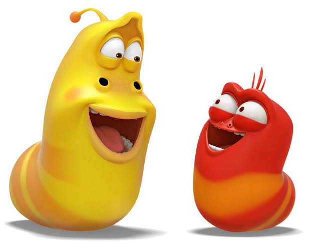 Teepakle's tweet photo. @TarotYouuuu เห็นแว่บแรกนึกว่า Larva 😬 https://t.co/ipsxSRvksf