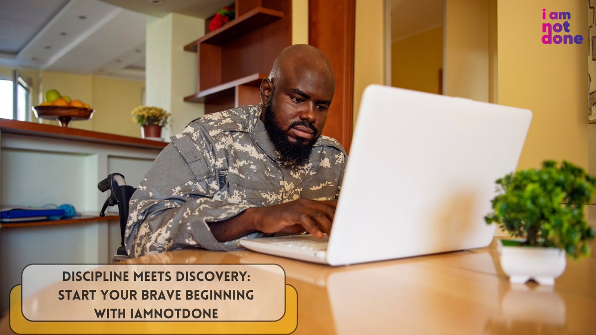 iamnotdone_edu's tweet photo. Let the precision and dedication of your military experience lead you to discover innovative career paths. 🚀

Ignite your post-service career with a brave step forward with #IAMNOTDONE

https://t.co/OjeghHjn5G

#BraveBeginnings #IAMNOTDONE ✨ https://t.co/suiTQMguwC