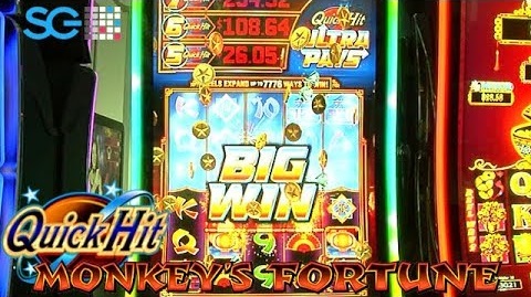 TWiGFeed's tweet image. Quick Hit Ultra Pays: Monkey’s Fortune Slot Machine - youtu.be/sa2JGh_OMhc - Quick Hit Ultra Pays features expanding reels and the Quick Hit feature where the number of  Quick Hit symbols on expanding reels corresponds to a Jackpot! #QuickHit #UltraPays #SlotMachine